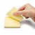 Bloco Adesivo Amarelo Pastel 76mm x 76mm 100 folhas - JOCAR OFFICE - Imagem 2