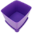 Tupperware® Jeitoso Roxo - 800ml - Imagem 4