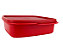 Tupperware® Basic Line com Divisórias Vermelha - 550ml - Imagem 1