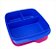 Tupperware® Basic Line com Divisórias Azul Beijo - 550ml - Imagem 1