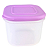 Tupperware® Tupperfresh Quadrado Baixo Lilás - 200ml - Imagem 1