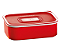 Tupperware® Baseline Retangular Vermelha Natal - 500ml - Imagem 1