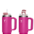 Tupperware® Copo Térmico Big T com Canudo Rosa - 1.1l - Imagem 4