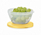 Tupperware® Pote Style Translúcido com Amarelo - 425ml - Imagem 2