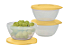 Tupperware® Pote Style Translúcido com Amarelo - 425ml - Imagem 3