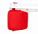 Tupperware® Conserva Metade Quadrado Vermelho - 600ml - Imagem 2