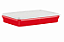 Tupperware® Refri Box II Plus Vermelho - 1.4l - Imagem 1