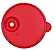 Tupperware® Tampa Vermelha Redonda para Cristalwave® Geração I - Imagem 1