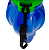 Garrafa Tupperware® Eco Tupper® Plus Azul Brasil - 500ml - Imagem 3