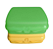 Tupperware® Porta Sanduíche Amarelo - Imagem 3