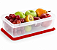 Tupperware® Maxi Caixa Translúcida e Tampa Vermelha - 2.5l - Imagem 3