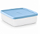 Tupperware® Refri Box Transparente com Tampa Azul - 400ml - Imagem 1