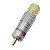 CONECTORES RCA NAKAMICHI BANHADOS A OURO ( PAR) - Imagem 5