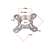 ADAPTADOR DE ROSCA FEMEA AJH-9203 ALUMINIUM - Imagem 3