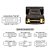 ADAPTADOR DVI FEMEA X VGA MACHO GOLD - Imagem 4