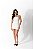 Vestido Curto Alfaiataria Off White - Imagem 1