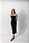 Vestido Malha Midi Preto - Imagem 1