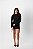 Vestido Curto Malha Preto - Imagem 1