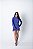 Vestido Curto Lurex Azul - Imagem 2