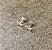 Brinco Borboleta com tarracha baby - Imagem 2