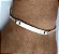 Pulseira elos grumet com chapinha lisa - Imagem 1