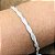 Pulseira trançada 18cm prata 925 - Imagem 2
