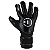 Luva de Goleiro Profissional N1 Infantil Kids PRETO - Imagem 4