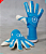 LUVA DE GOLEIRO PROFISSIONAL N1 SIRIUS AZUL + BRINDE - Imagem 3
