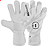 LUVA DE GOLEIRO N1 STARTER ADULTO E INFANTIL BRANCO - Imagem 1