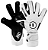 LUVA DE GOLEIRO PROFISSIONAL N1 ARES WHITE + BRINDE - Imagem 1