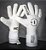 LUVA DE GOLEIRO PROFISSIONAL N1 SCORPIUS WHITE 2.0  + BRINDE - Imagem 4