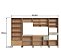 Cozinha Modulada Completa , 6 Peças com Cristaleira 13 Portas 4 Gavetas Jade Freijó / Arenas - Imagem 3