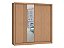 Guarda-roupa 2 portas de correr TURIM com Espelho - 3683A 2,17 x 2,18 x 55,8 - Imagem 4