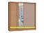 Guarda-roupa 2 portas de correr TURIM com Espelho - 3683A 2,17 x 2,18 x 55,8 - Imagem 5