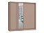 Guarda-roupa 2 portas de correr TURIM com Espelho - 3683A 2,17 x 2,18 x 55,8 - Imagem 2