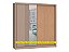 Guarda-roupa 2 portas de correr TURIM com Espelho - 3683A 2,17 x 2,18 x 55,8 - Imagem 3