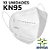 Máscara Kn95 - 10 unidades - Imagem 1