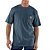 Carhartt Camiseta K87 Blue Stone - Imagem 1