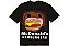 Travis Scott x CPFM Camiseta 4 CJ Burger Mouth Preta - Imagem 1