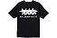 Stussy x CDG Camiseta Surfman Preta - Imagem 1