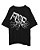 Virgil Abloh Canary Yellow x FOS Camiseta VAA AMO Towers 3I Preta - Imagem 1