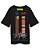 Virgil Abloh Canary Yellow x FOS Camiseta VAA AMO Towers 3I Preta - Imagem 2