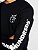The Hundreds Camiseta Manga Longa Logo The Hundreds Preta - Imagem 1