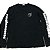 The Hundreds Camiseta Manga Longa Logo The Hundreds Preta - Imagem 2