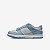 Nike Dunk Low  Clear Swoosh Worn Blue - Imagem 2