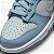 Nike Dunk Low  Clear Swoosh Worn Blue - Imagem 5