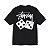 Stussy Camiseta Dice Pigment Dyed Preta - Imagem 2