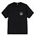 Stussy Camiseta Worldwide Dot Preta - Imagem 1