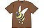 Drew House Camiseta Bizzy ss Marrom - Imagem 1