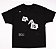 Virgil Abloh Camiseta ICA Options Preta - Imagem 1